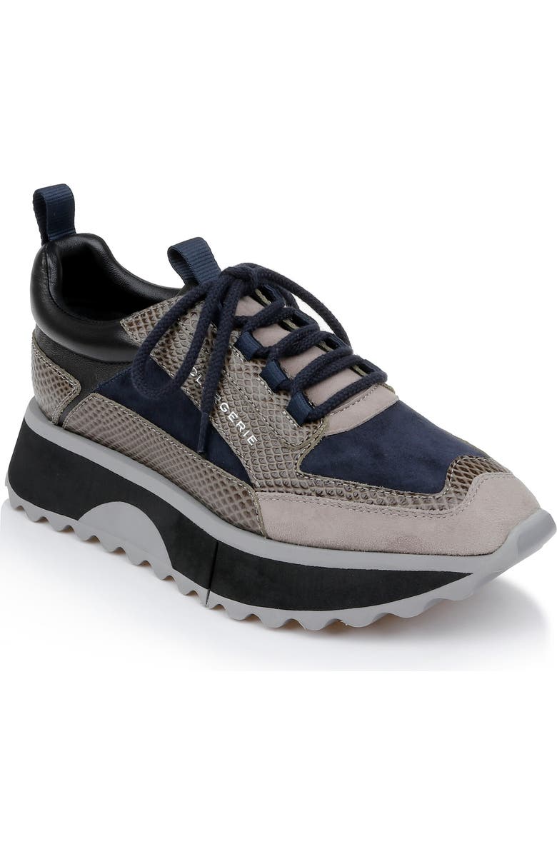 CLERGERIE Opus Leather Sneaker, Main, color,