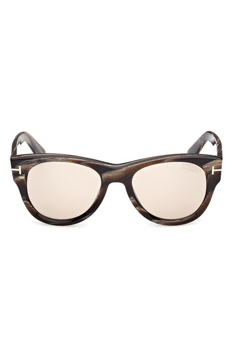52mm Round Photochromic Sunglasses