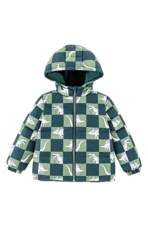 Kids' Alex Reversible Down Hooded Puffer Jacket (Little Kid)