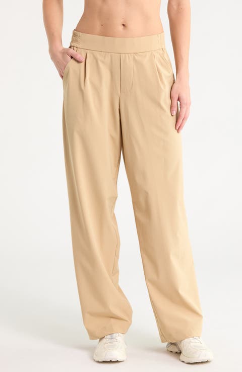 Pull On Wide Leg Pants