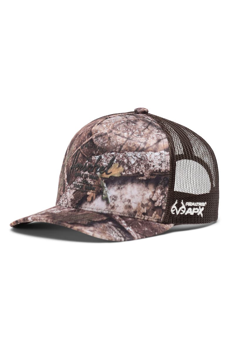 Herschel Supply Co. x Realtree<sup>®</sup> Whaler Mesh Snapback Cap, Main, color, Realtree Apx Camo