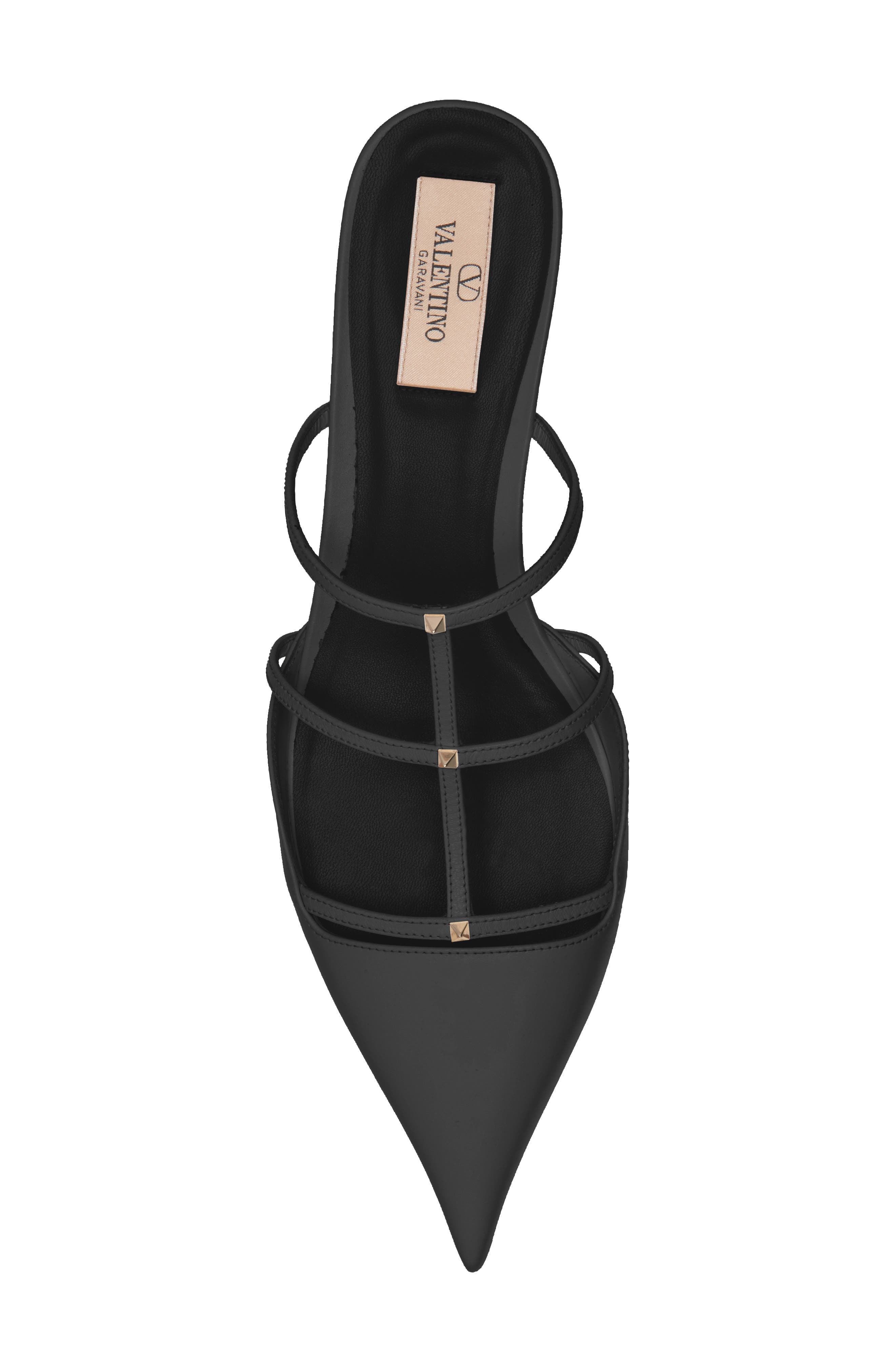 Valentino Garavani Rockstud Wispy Pointed Toe Mule, Alternate, color, 