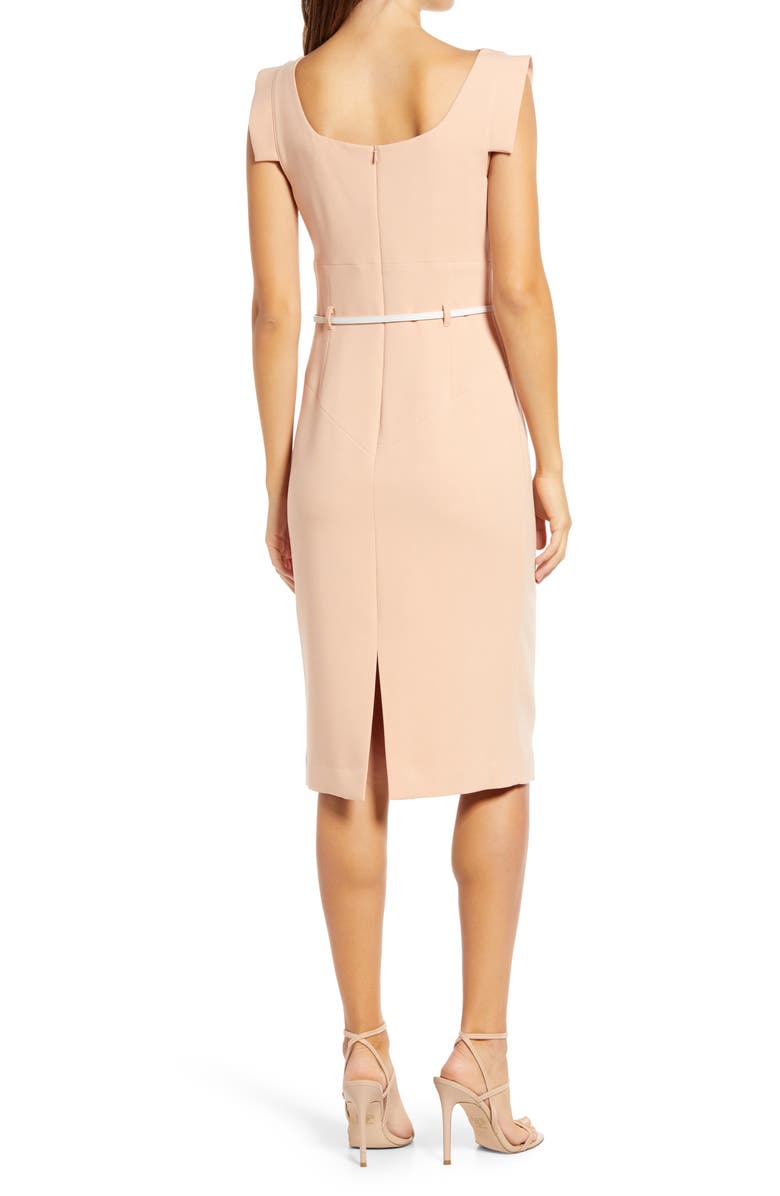 Black Halo Jackie O Sheath Dress, Alternate, color, 