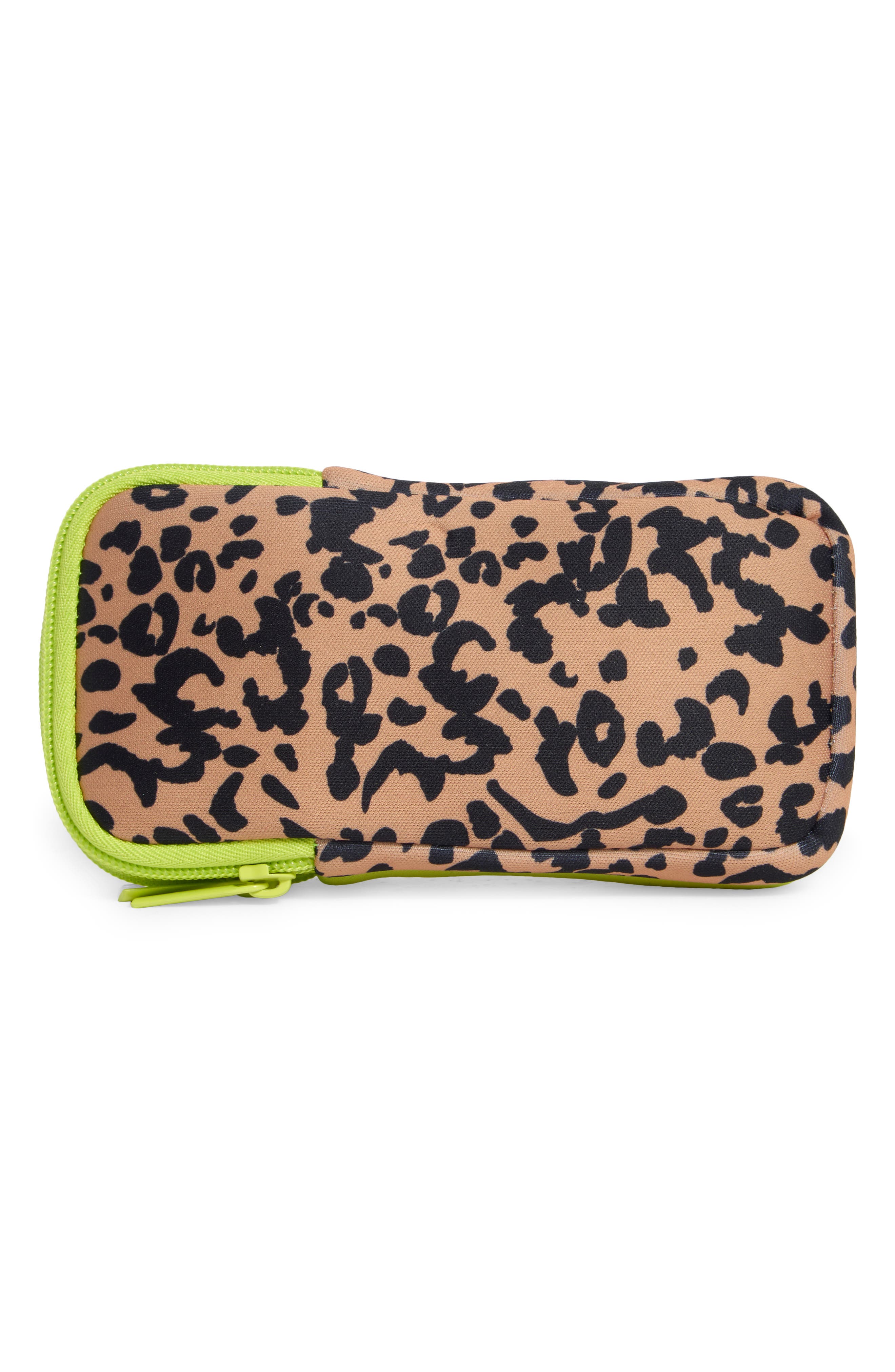 MYTAGALONGS Leopard Double Eyeglass Case, Alternate, color, 