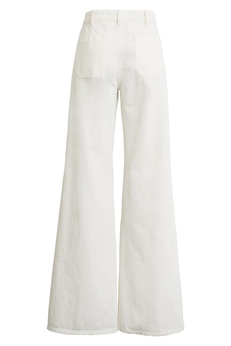 Florence High Waist Bootcut Jeans, Alternate, color, CREAM