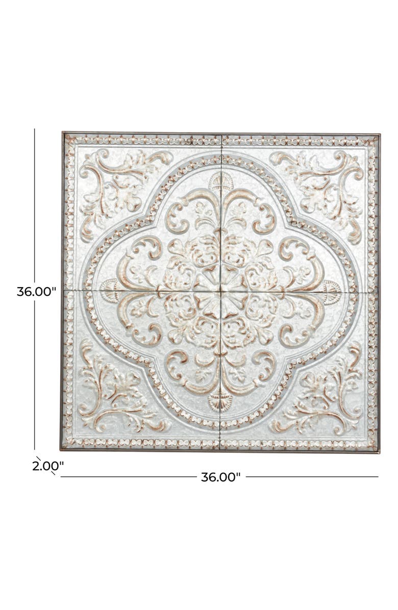 UMA Filigree Wall Décor, Alternate, color, Gray