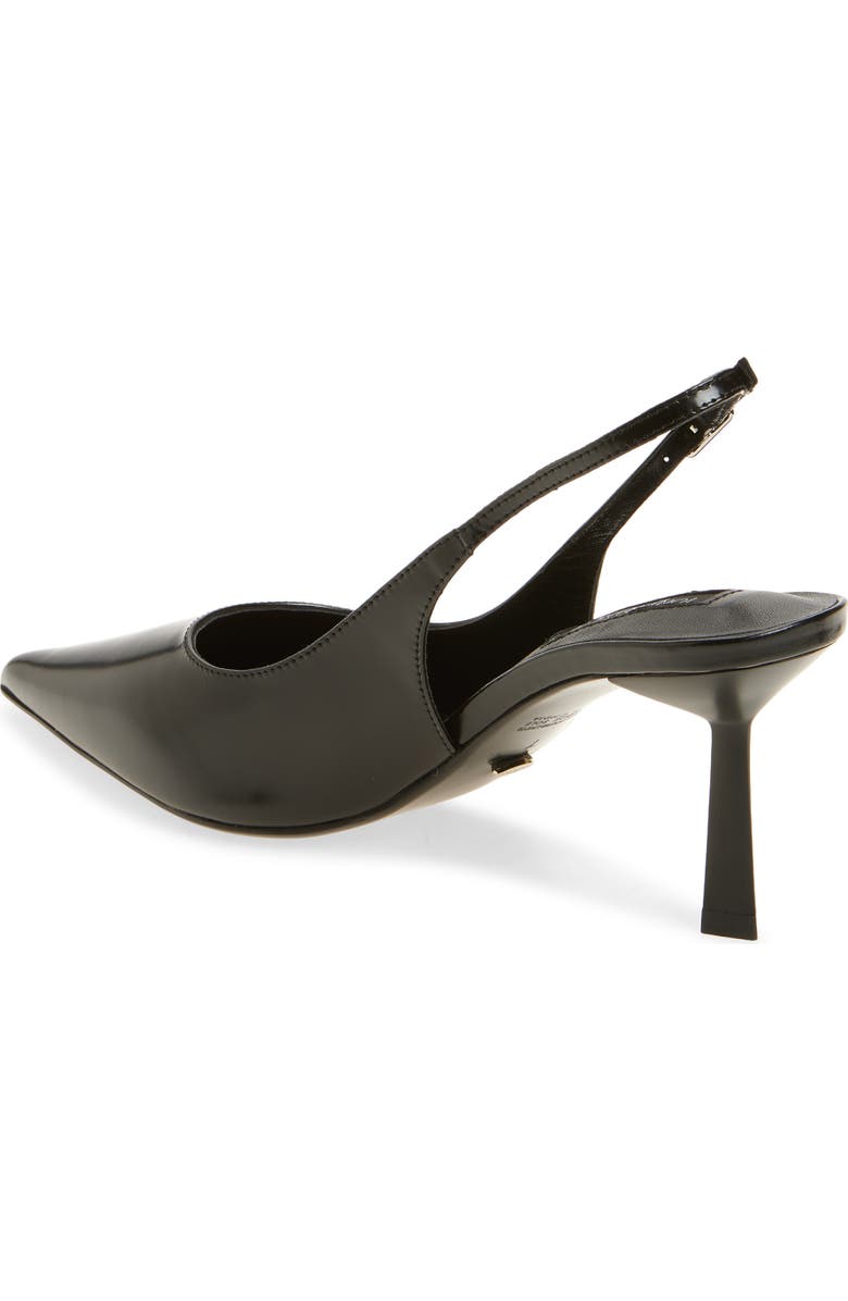 Tony Bianco Baz Pointed Toe Slingback Pump, Alternate, color, Black High Shine