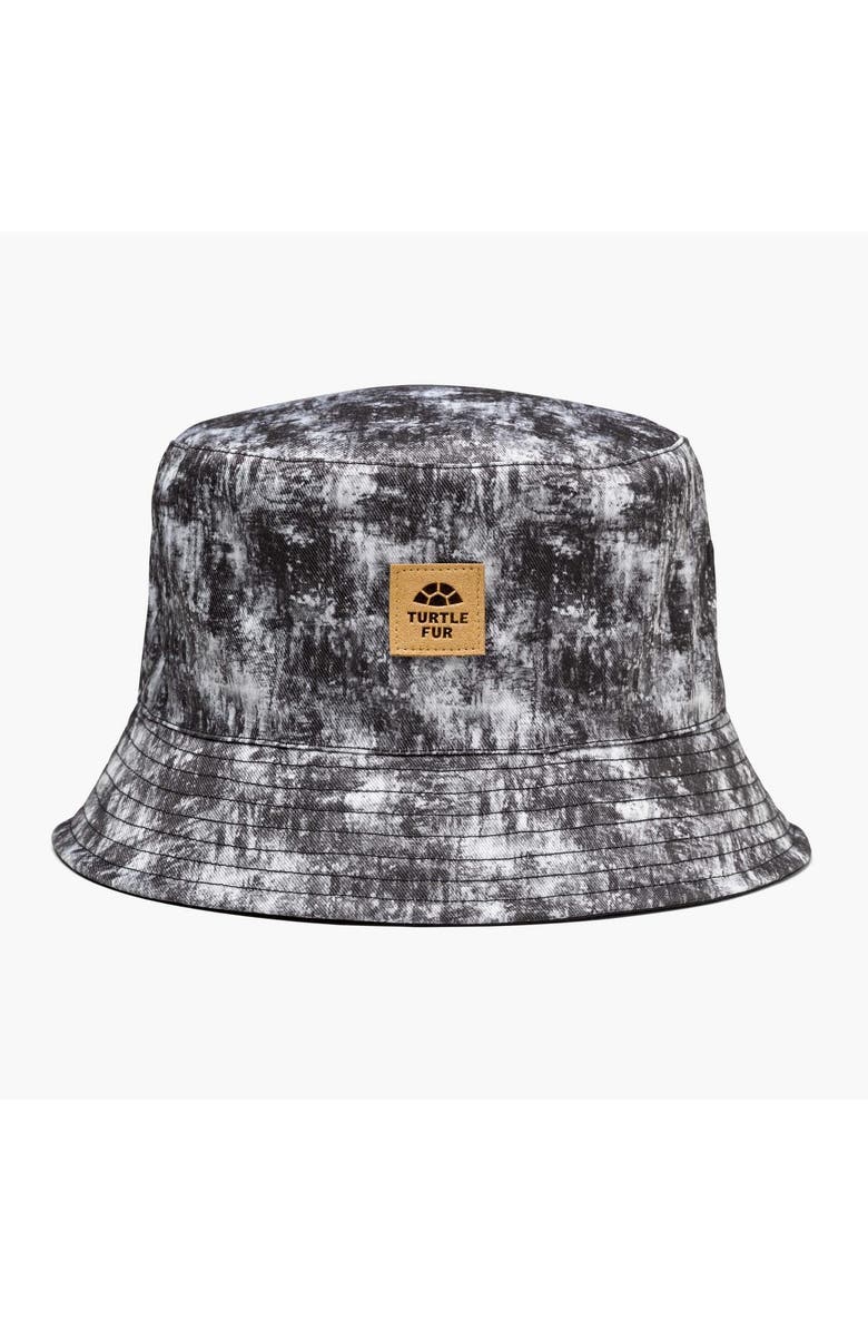 Turtle Fur Drifter Reversible Bucket Hat, Main, color, Carbon Copy