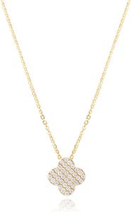 The Lovery Fine Jewelry Diamond Clover Necklace
