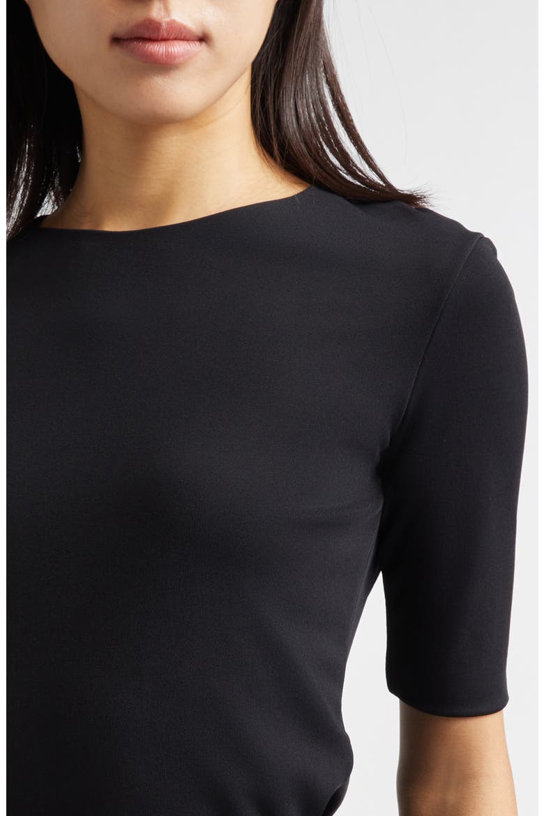 Classic Crewneck T-Shirt, Alternate, color, BLACK