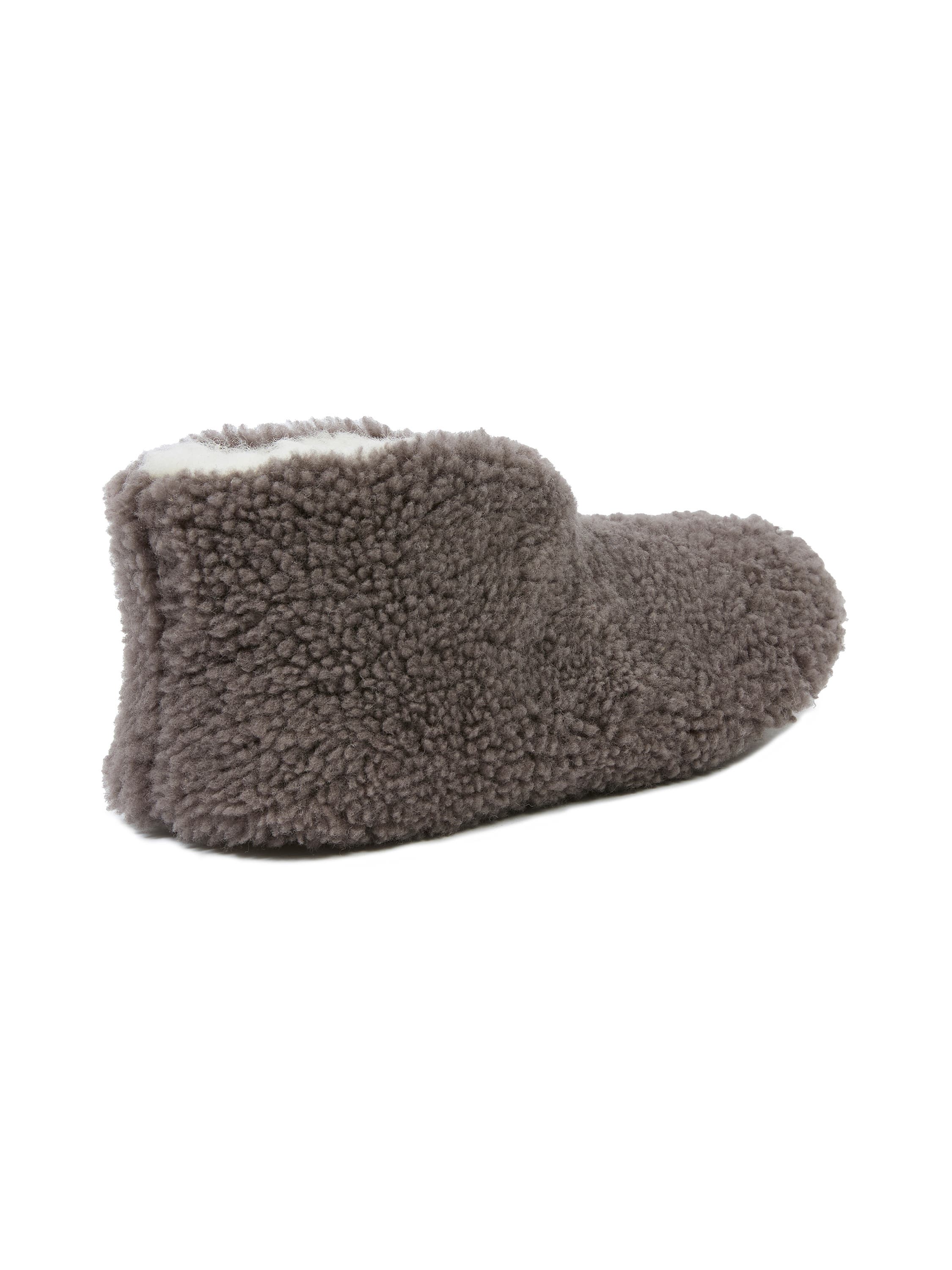 Celtic 
Co. Teddy Soft Sole Bootee Slippers, Alternate, color, Vole