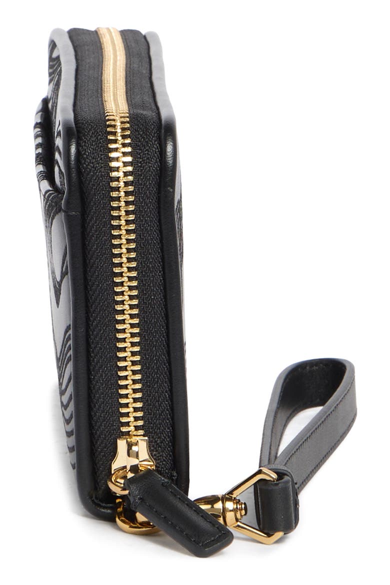 Jaqueline Continental Wallet, Alternate, color, BLACK