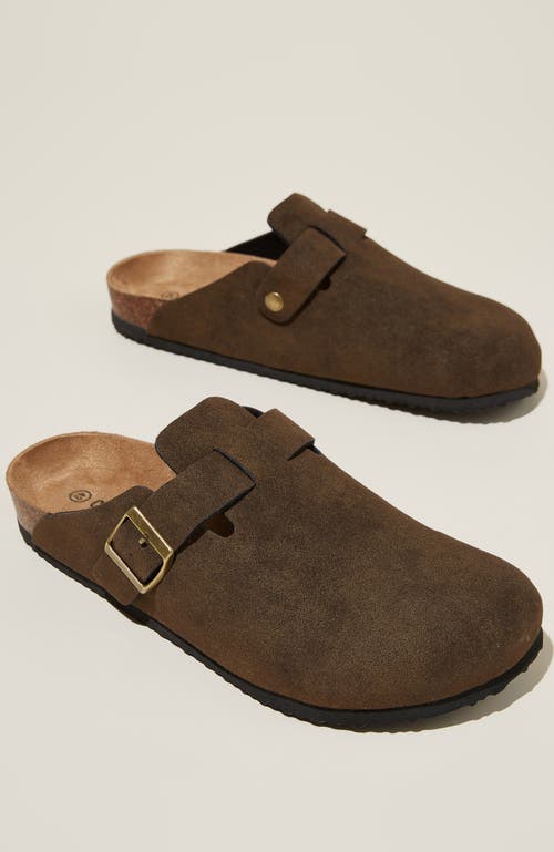 COTTON ON CLOSED TOE BUCKLE SLIDE