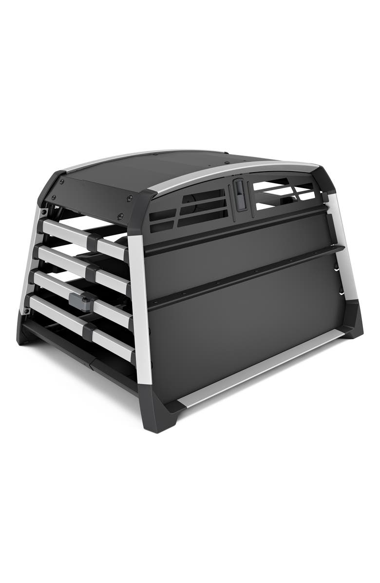 Thule Allax Double M Car Dog Crate, Alternate, color, Black/ Silver