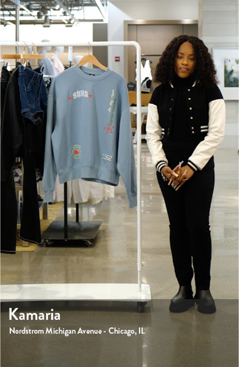 Soho Graphic Sweatshirt, sales video thumbnail