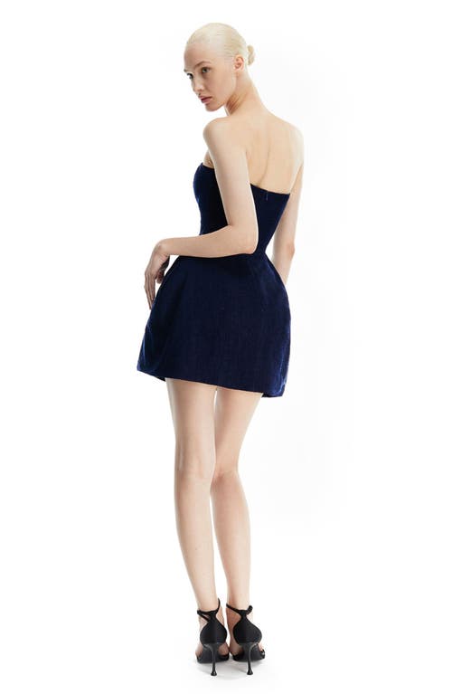 Mother Of All Marigold Denim Dress In Blue