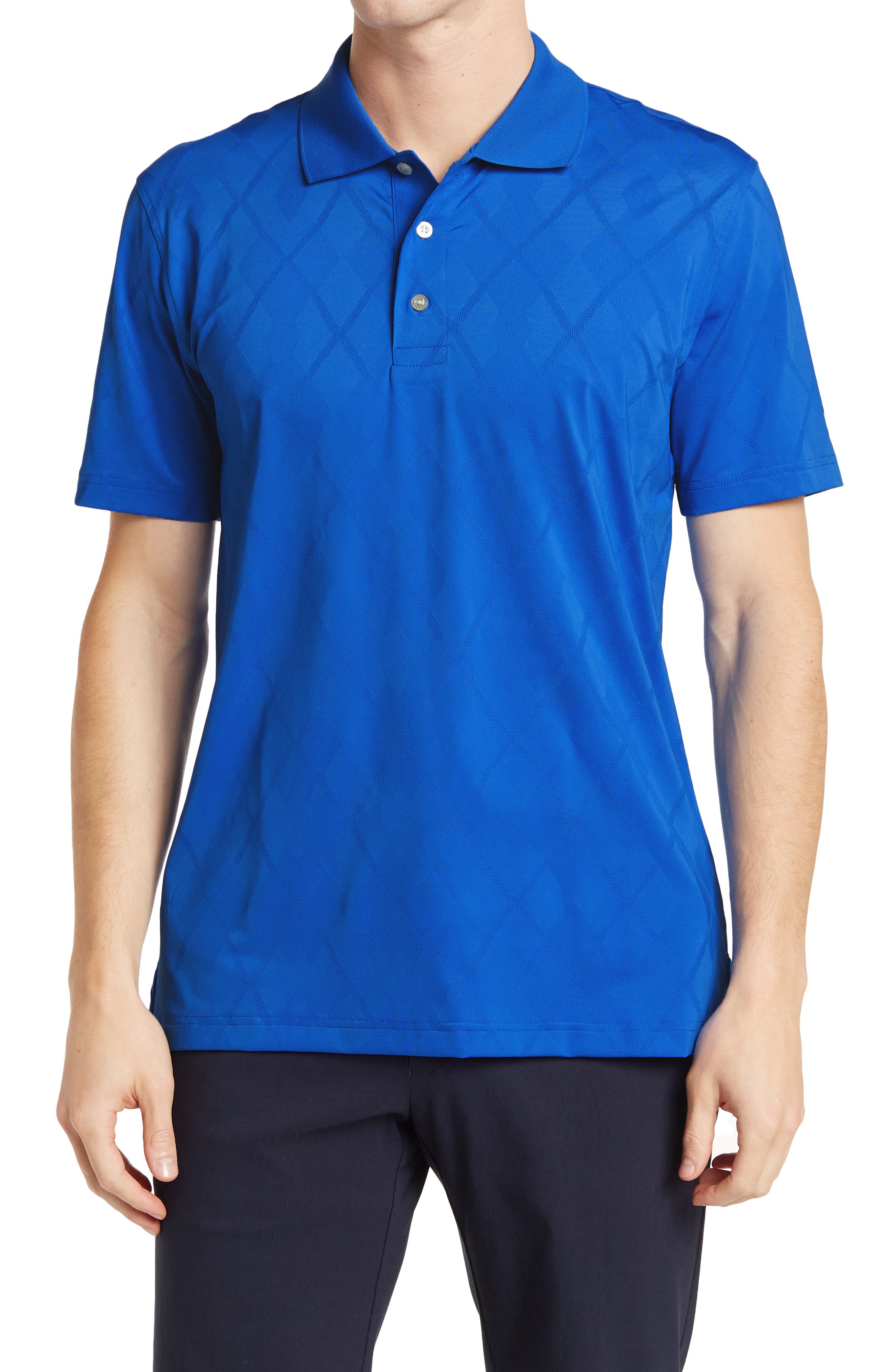 Brooks Brothers Knit Poly Argyle Polo (Men) | Nordstromrack