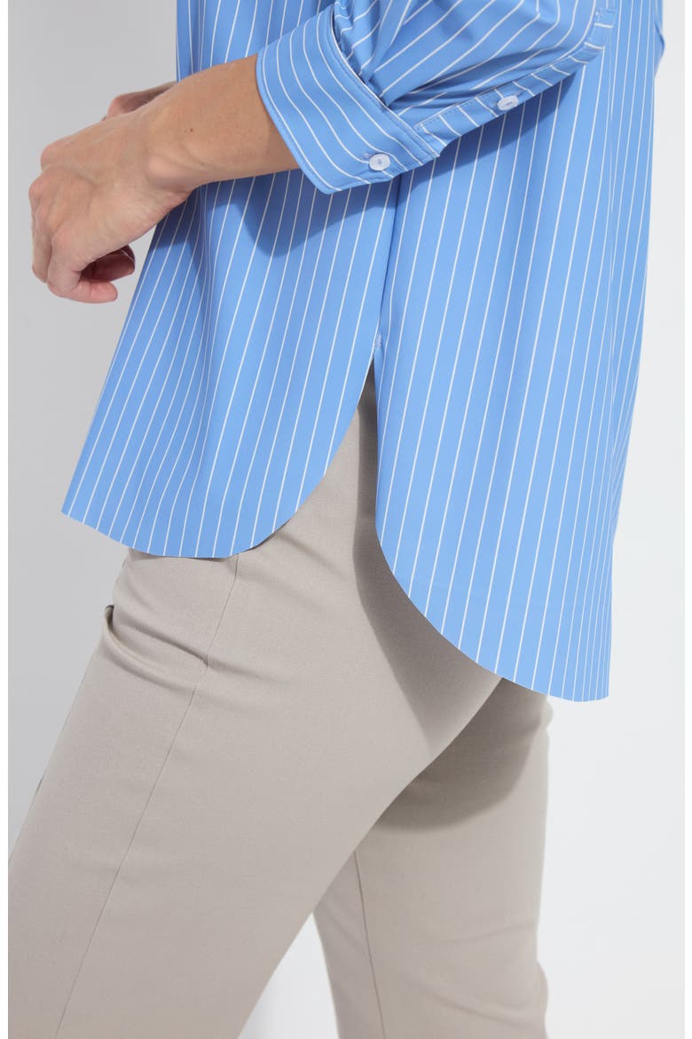Schiffer Stripe Button-Up Shirt, Alternate, color, FRESH CHIC STRIPE
