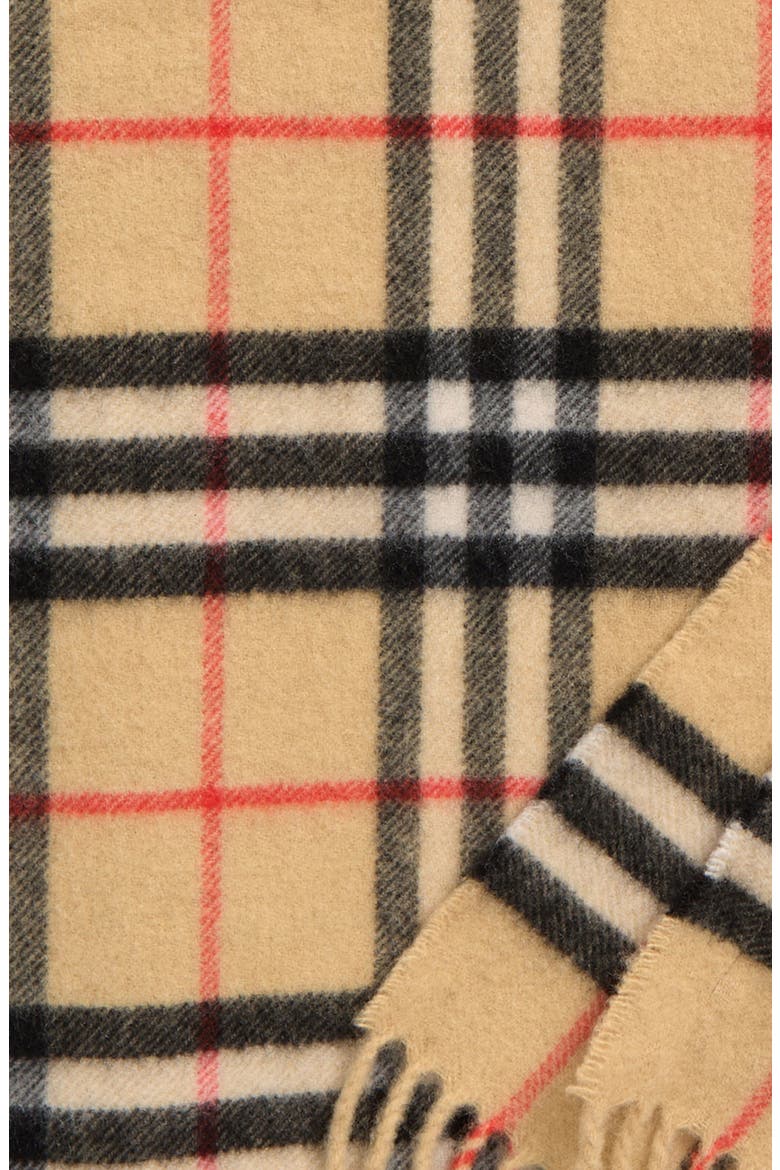 Check Cashmere Throw Blanket, Alternate, color, SAND IP CHECK