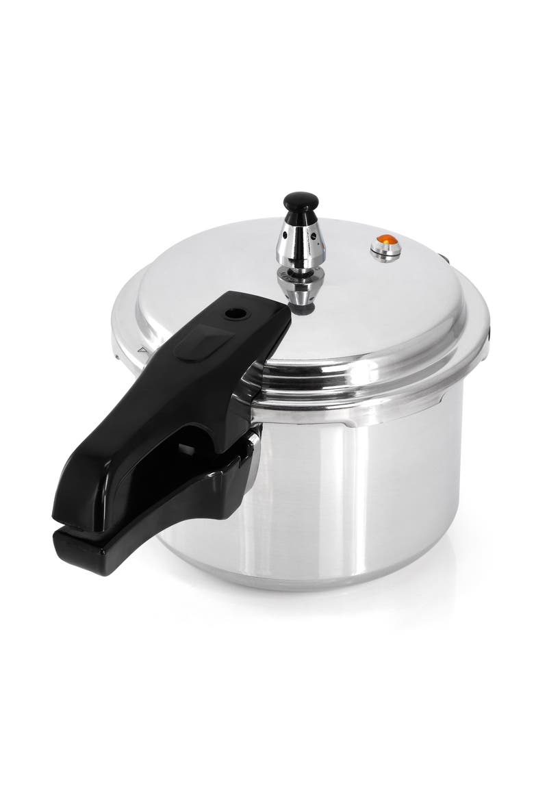 4 Quart Aluminum Stovetop Pressure Cooker, Alternate, color, Silver