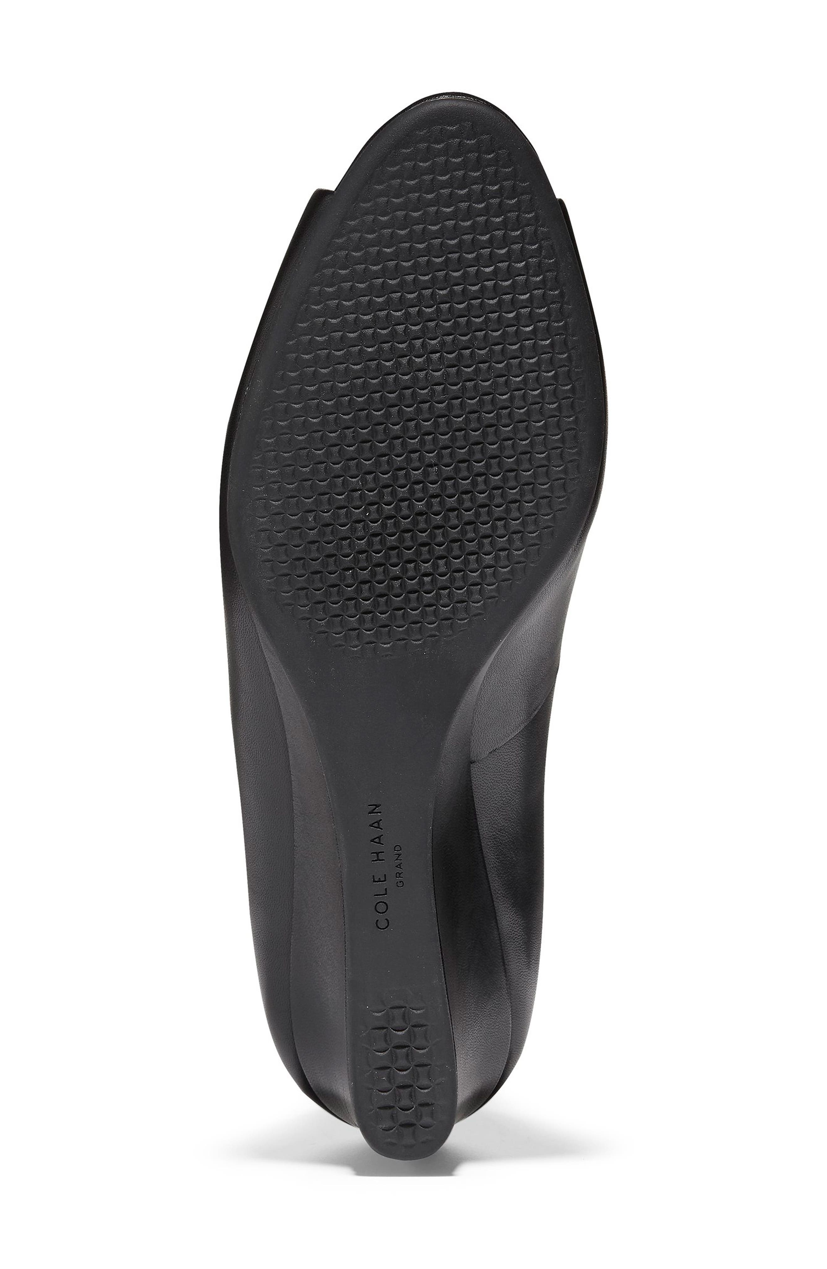 Cole Haan Grand Ambition Peep Toe Wedge Pump, Alternate, color, 