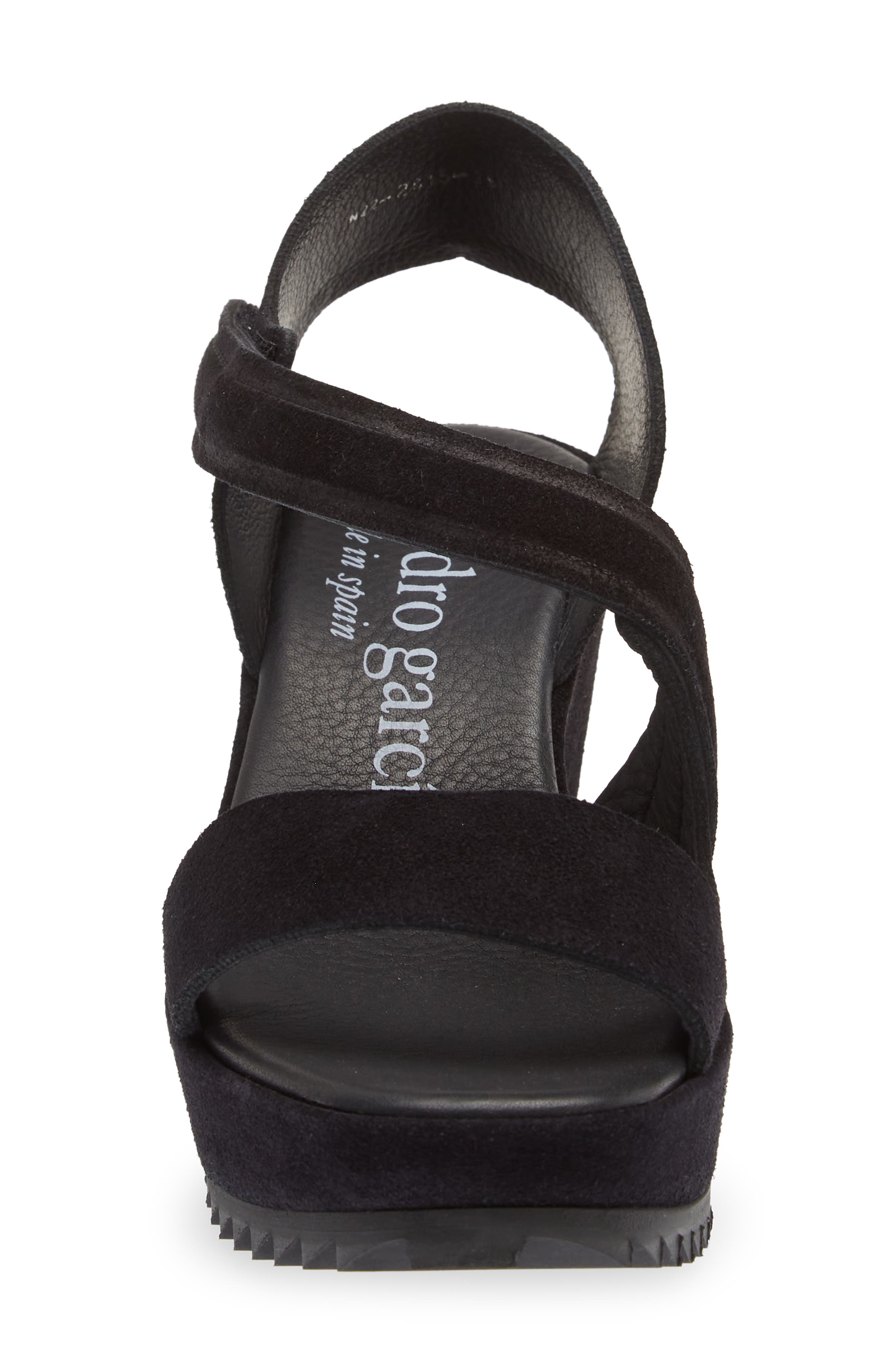 Pedro Garcia Fineta Wedge Sandal, Alternate, color, 