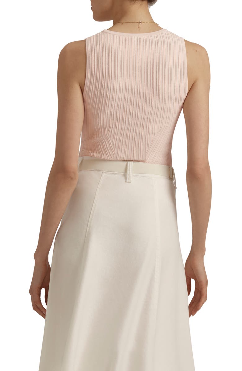 Favorite Daughter The Kennedy Rib Tank, Alternate, color, Rosewater