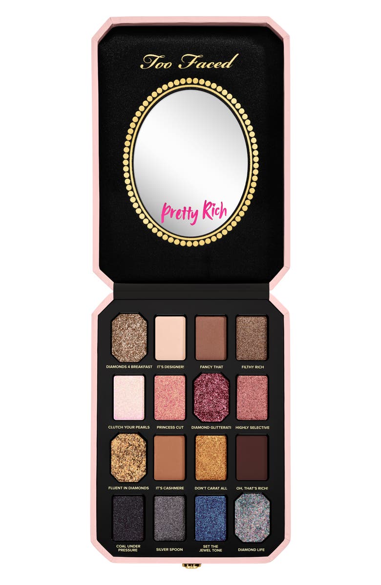 Too Faced Pretty Rich Diamond Light Eyeshadow Palette, Alternate, color,