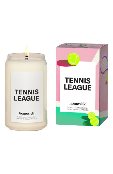 Tennis League Candle