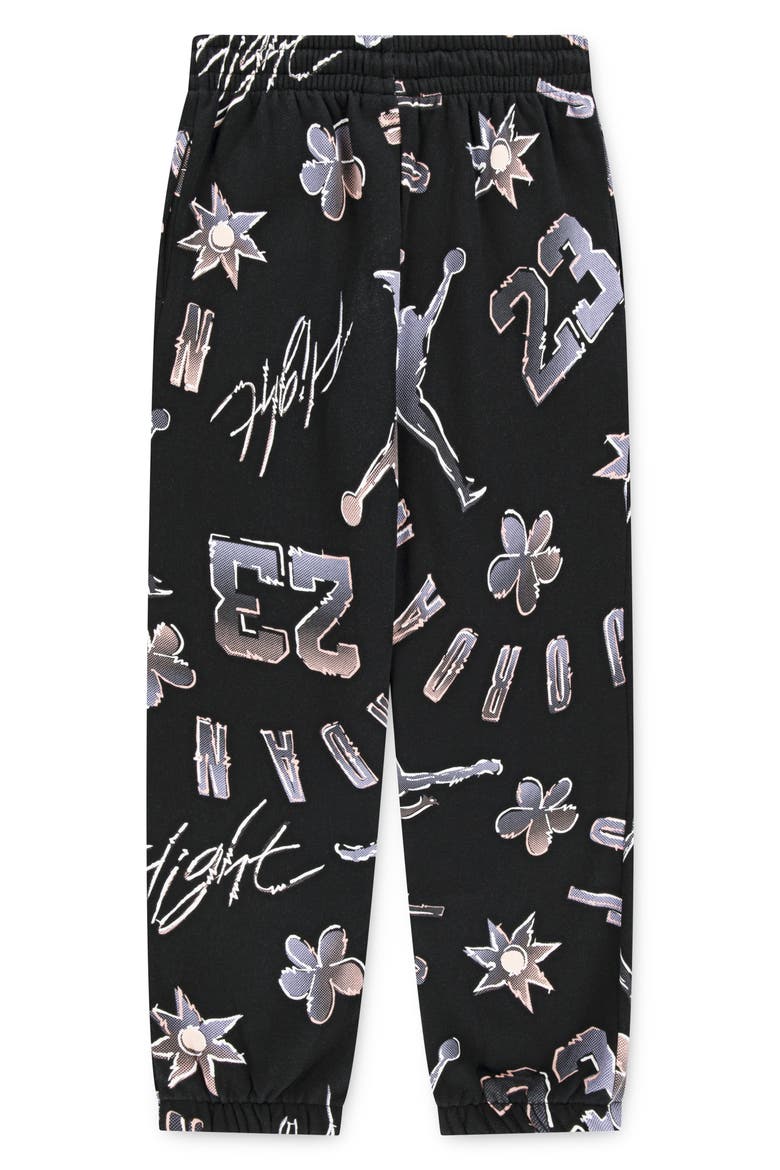 23 Fleece Sweatpants, Alternate, color, BLACK