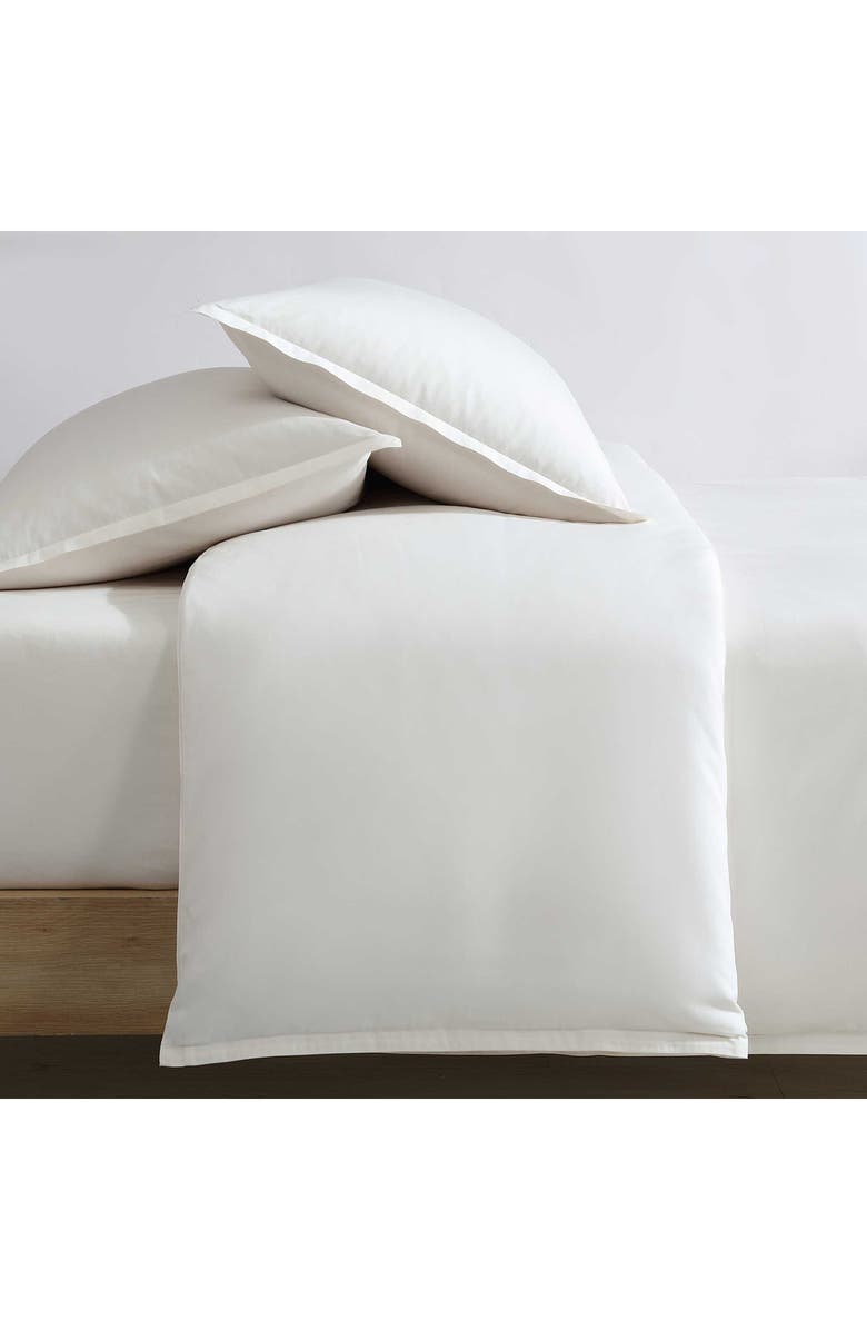 Calvin Klein Reversible Cotton Blend Duvet Cover & Shams Set, Alternate, color, 