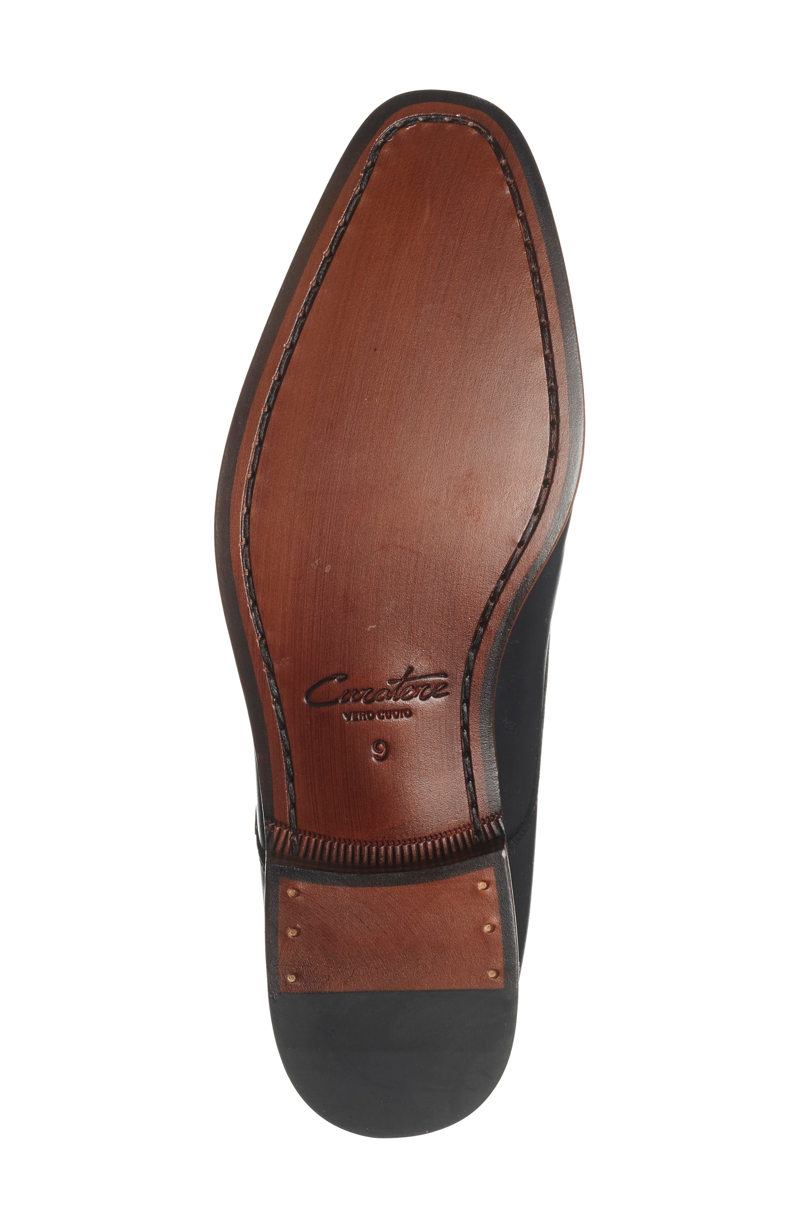 CURATORE Perino Monk Shoe, Alternate, color, Black