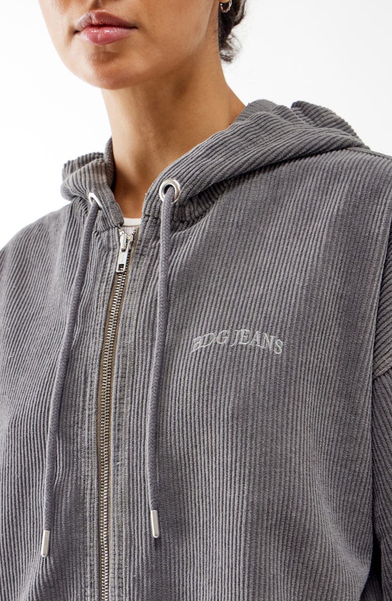 BDG Urban Outfitters Hooded Cotton Corduroy Jacket, Alternate, color, 