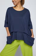 LUUKAA Solene Layered Jersey Tunic