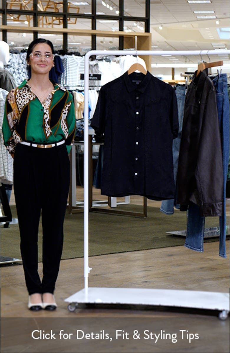 Bodie Short Sleeve Button-Up Shirt, sales video thumbnail