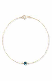 Ember Fine Jewelry 14K Evil Eye Charm Bracelet