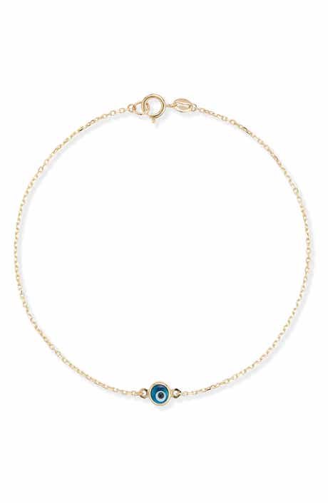 Ember Fine Jewelry 14K Evil Eye Charm Bracelet
