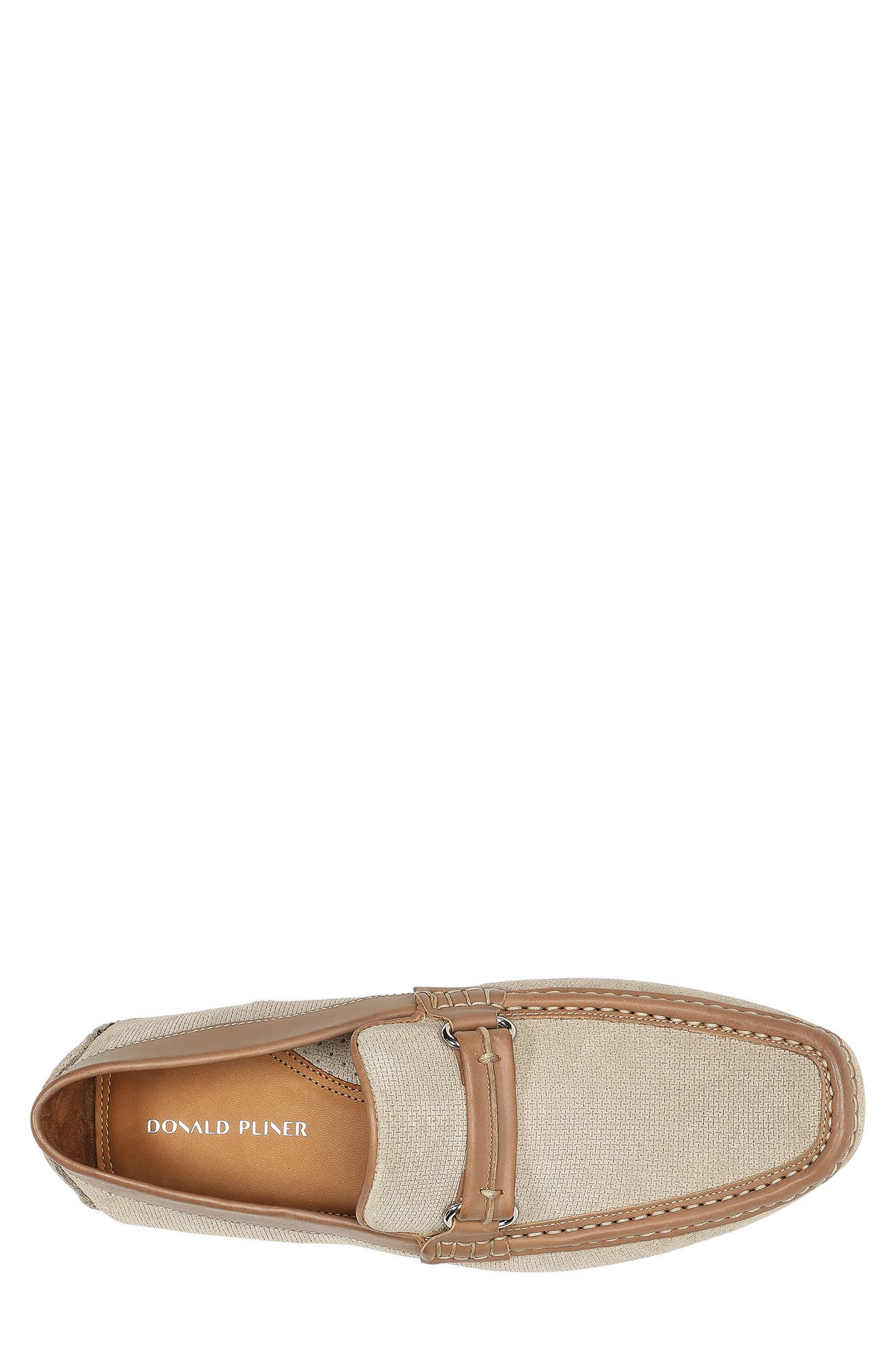 Donald Pliner Leather Trim Loafer, Alternate, color, 