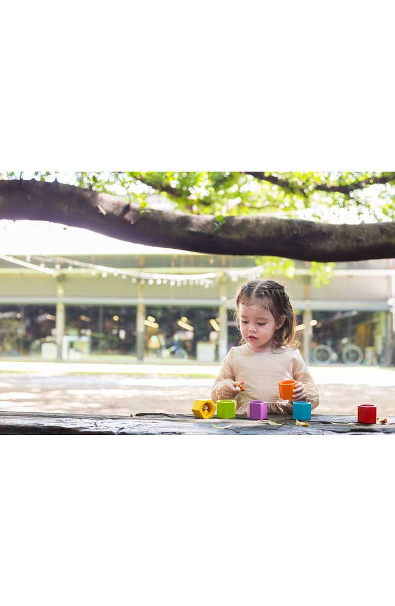 PlanToys<sup>®</sup> Beehives Wooden Toy, Alternate, color,