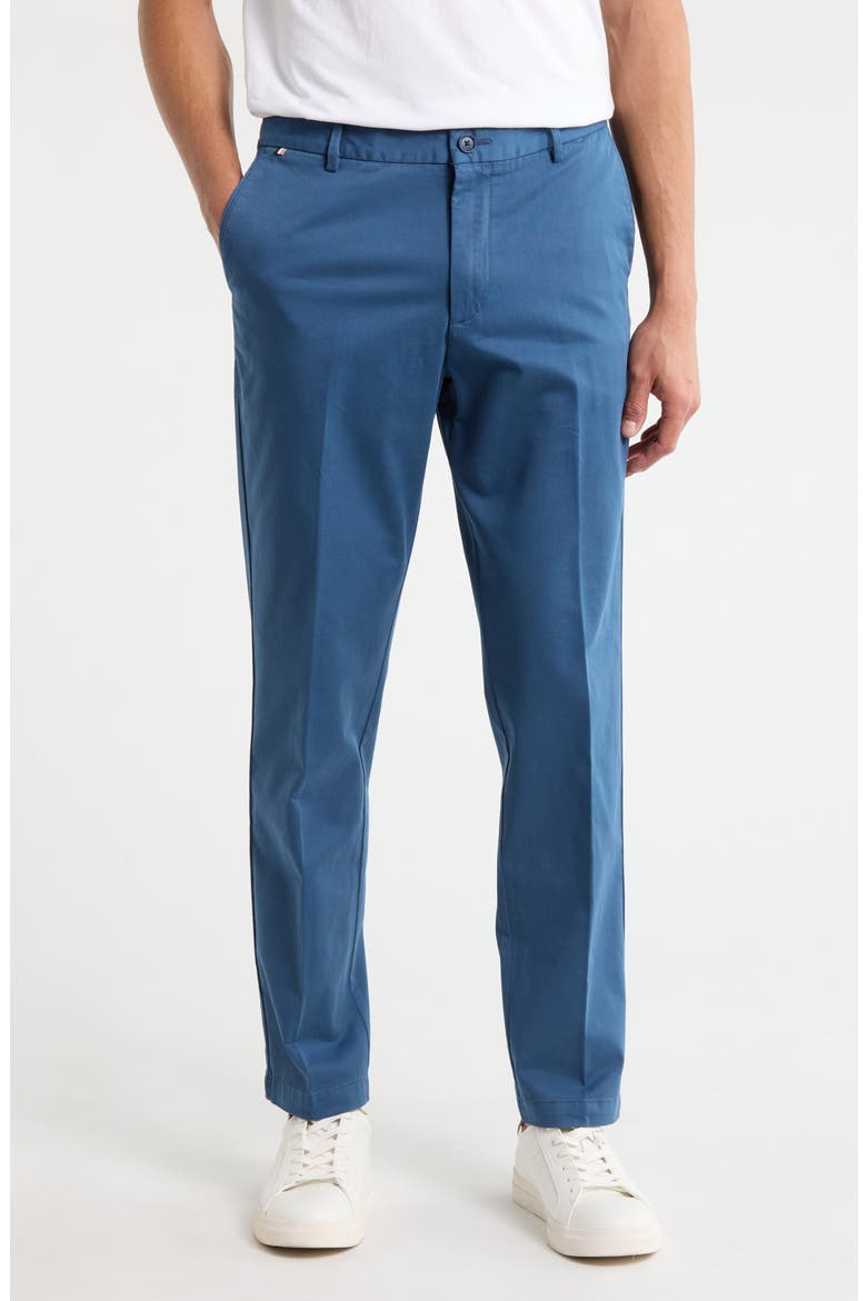 Kane Stretch Cotton Chino Pants, Main, color, MEDIUM BLUE