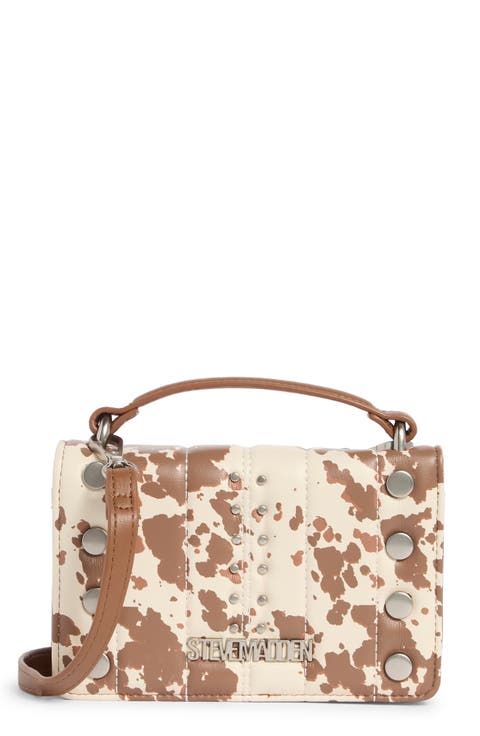 Studded Wallet on a Crossbody Strap