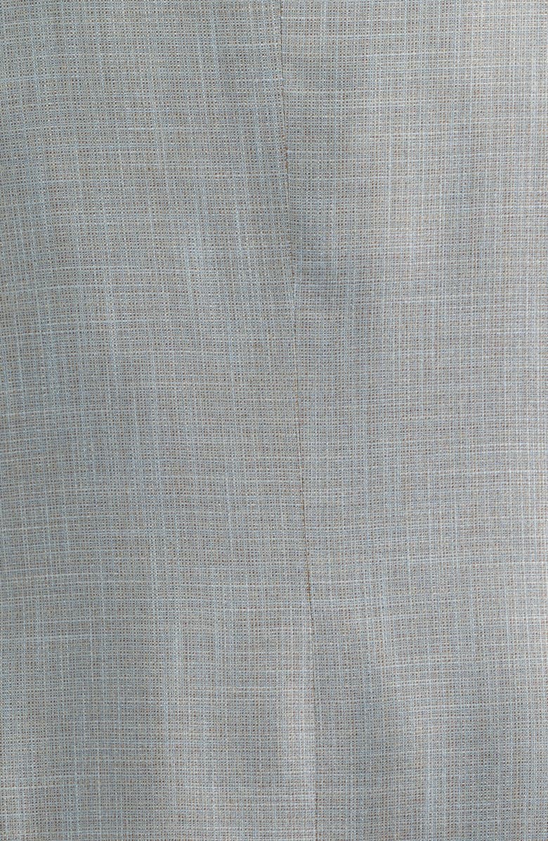 Emporio Armani Textured Grey Mélange Sport Coat, Alternate, color, Grey