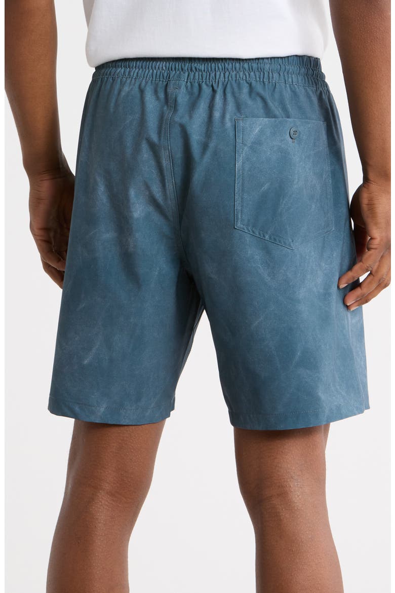 Tie Town Pull-On Shorts, Alternate, color, DARK SLATE
