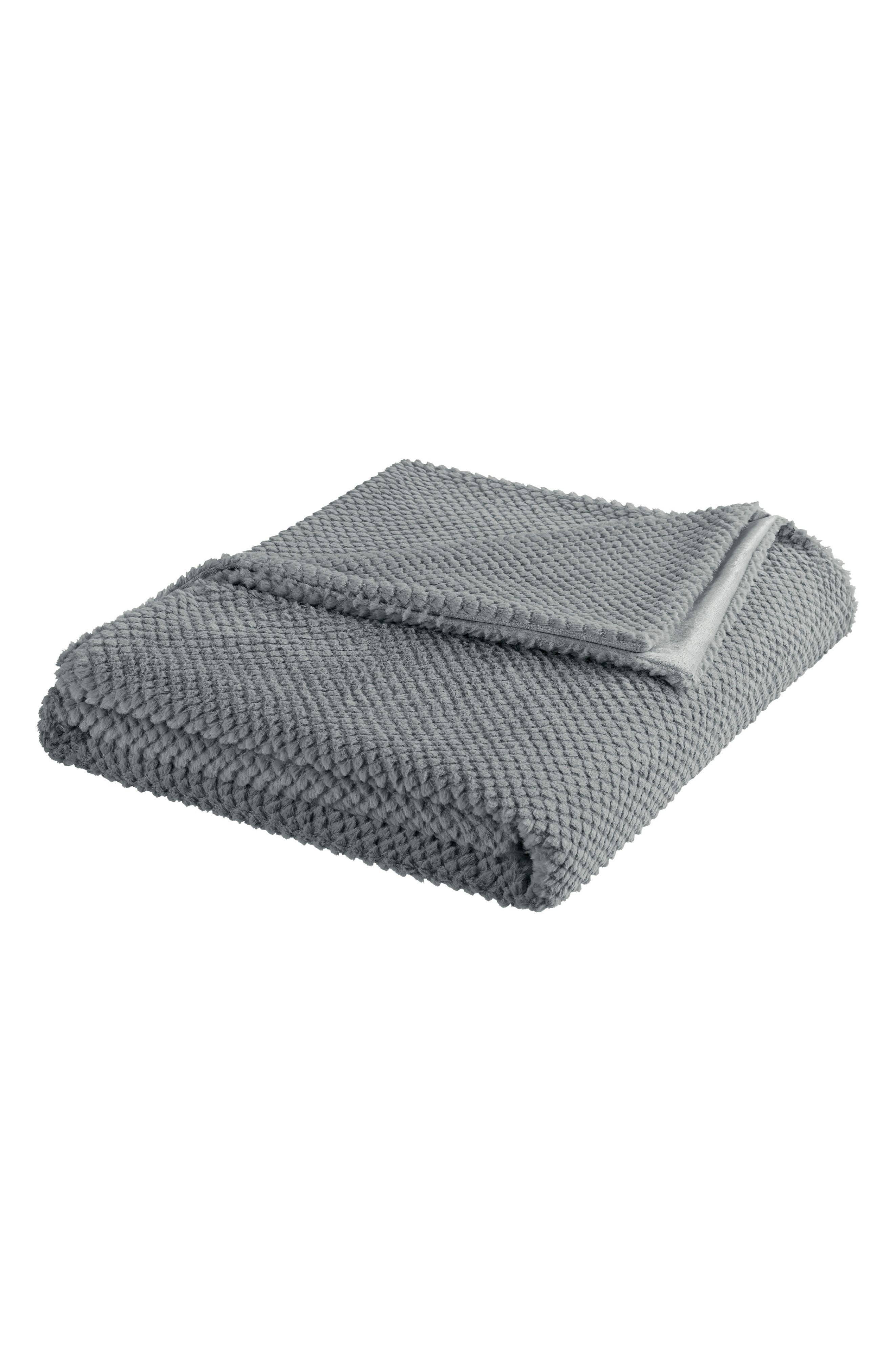 Vellux Plush Texture Throw Blanket