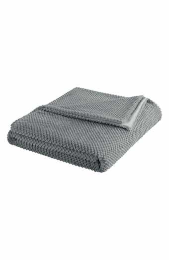 Vellux Plush Texture Throw Blanket