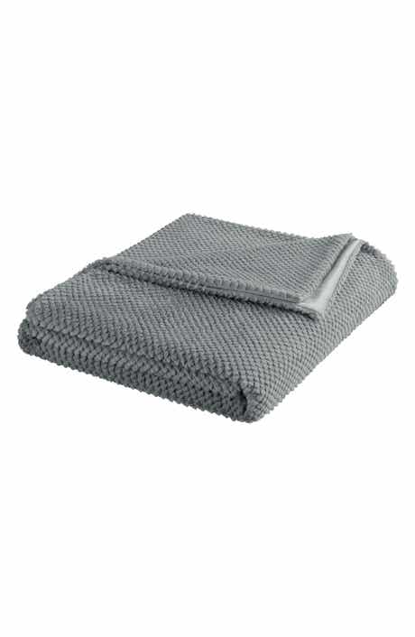 Vellux Plush Texture Throw Blanket