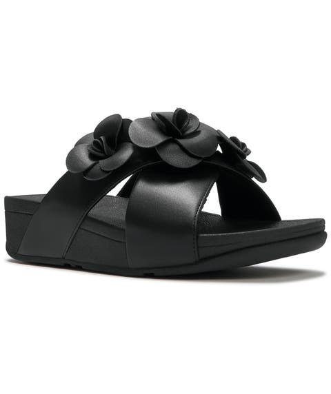Lulu Flower Cross Slides