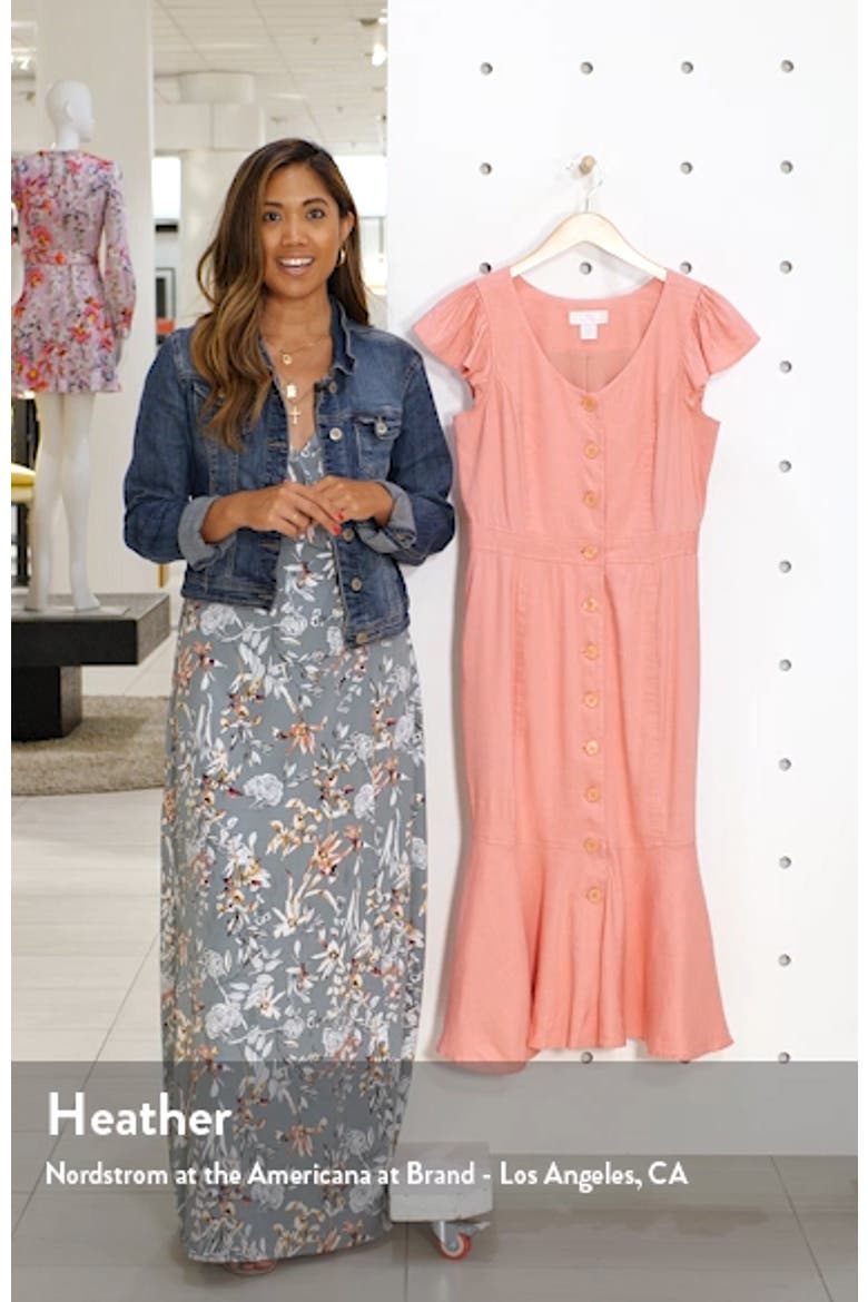Button Down Midi Dress video