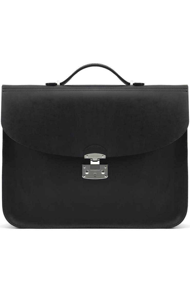 Ezra Arthur Executive Briefcase, Main, color, Black