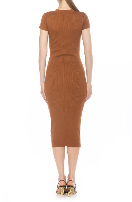 Alexia Admor Rhys Dress In Camel